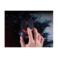 Acer Nitro Mouse (NMW120) - Optical Wired Gaming Mouse in Black & Red - Precision & Comfort for Gamers!